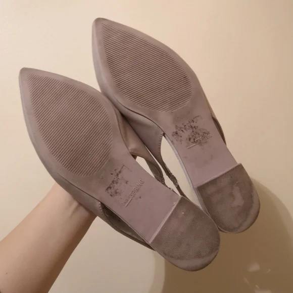 Call It Spring Lavender Slingback Flats - Picture 3 of 16